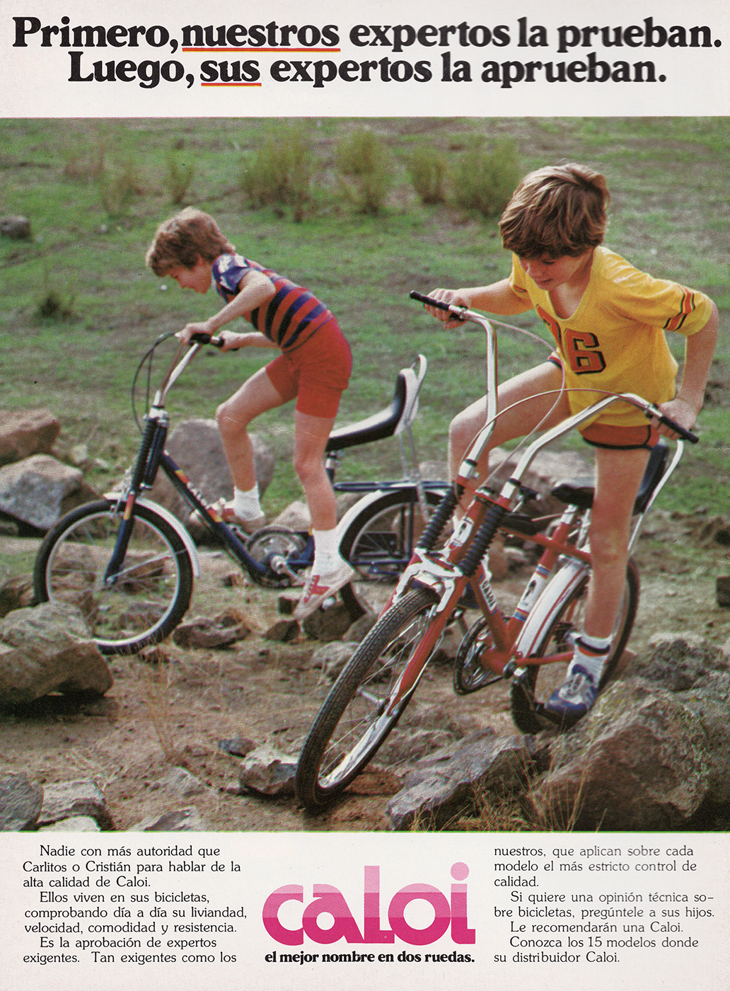 Bicicleta marca caloi 2025